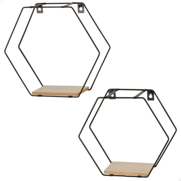 Étagère Max Home Fer Bois MDF 30 X 27 X 10 CM (6 Unités) 6