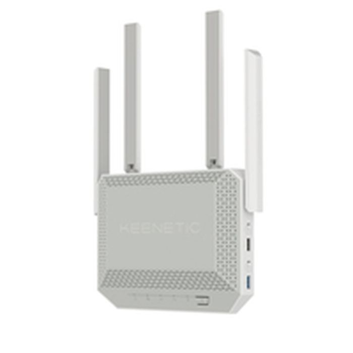 Router Keenetic S0F35A Blanc USB USB 2.0 Ethernet LAN USB 3.2 RJ-45 x 6 11