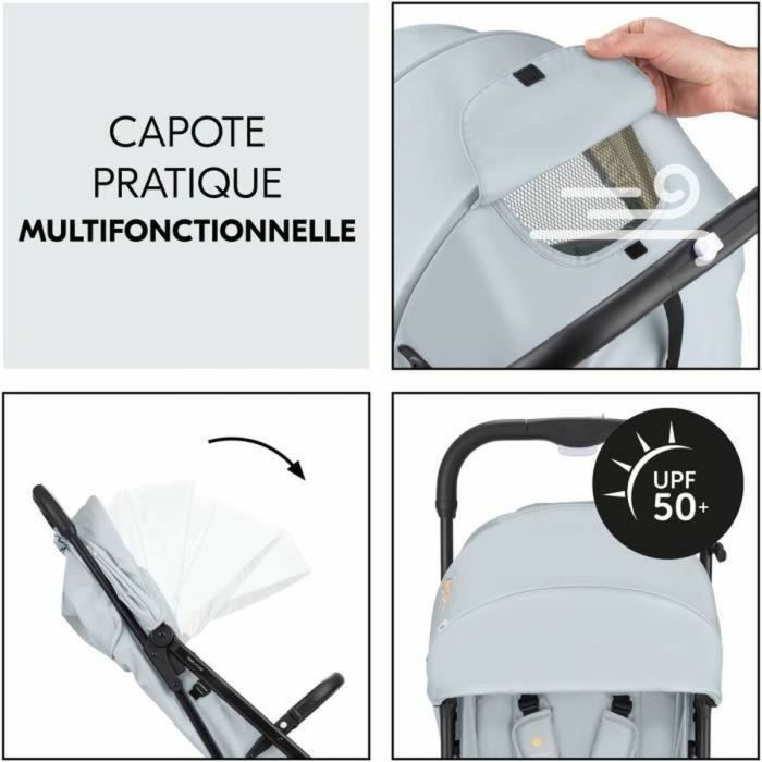Poussette pour bébé Hauck Noir 5