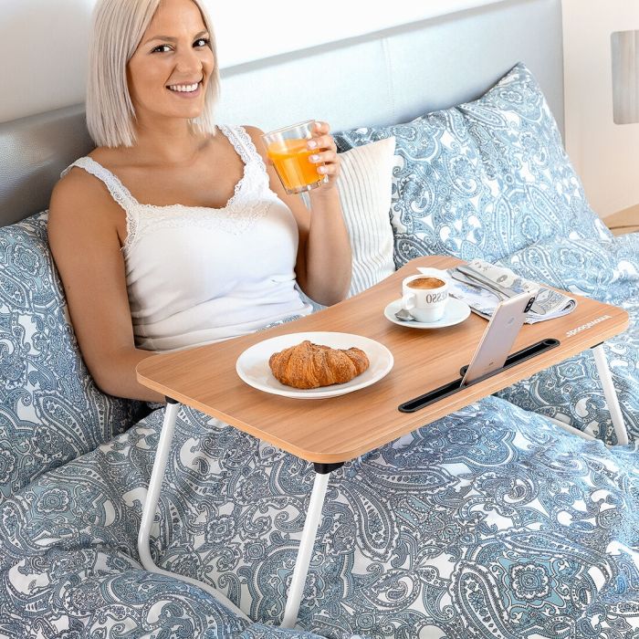 Table d'Appoint Pliante Multi-Usage Muvisk InnovaGoods 0 Table d'Appoint Pliante Multi-Usage Muvisk InnovaGoods 0