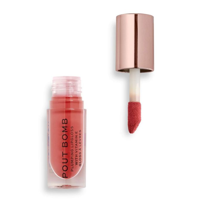 Rouge à lèvres liquide Revolution Make Up Pout Bomb Peachy 4,6 ml 2 Rouge à lèvres liquide Revolution Make Up Pout Bomb Peachy 4,6 ml 2