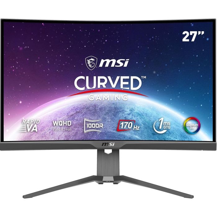 Monitor Gaming MSI MAG 275CQRF 27" Wide Quad HD 11 Monitor Gaming MSI MAG 275CQRF 27" Wide Quad HD 11