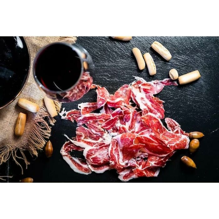 Épaule de jambon Linaje Negro 3,5 kg x 2 Bouteille de vin rouge 750 ml x 3 Monte Real 3
