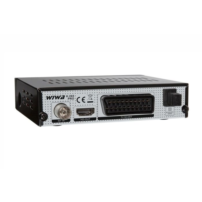 Récepteur TNT Wiwa TUNER DVB-T/T2 H.265 PRO 1 Récepteur TNT Wiwa TUNER DVB-T/T2 H.265 PRO 1