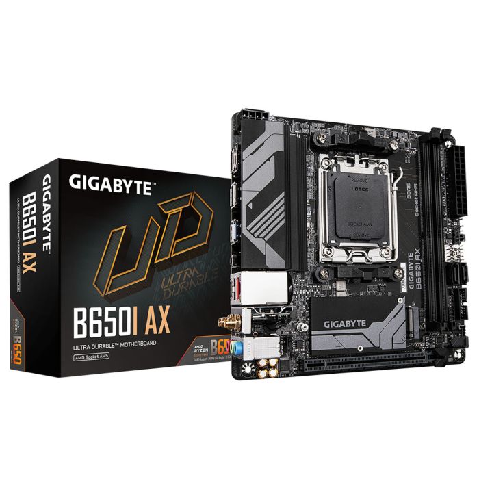 Carte Mère Gigabyte B650I AX AMD B650 AMD AM5 8 Carte Mère Gigabyte B650I AX AMD B650 AMD AM5 8