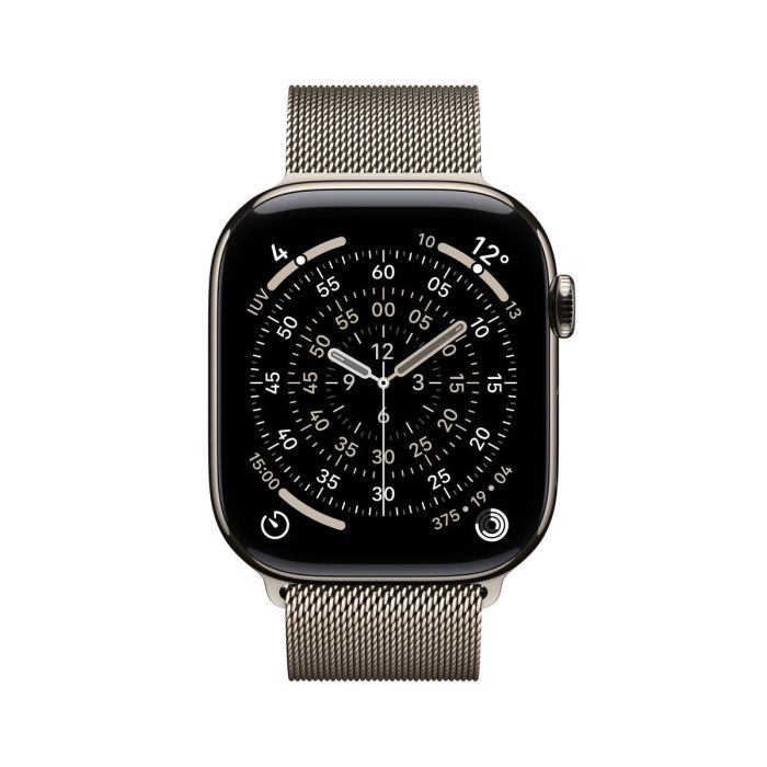 Montre intelligente Apple MFD04QL/A Titane 46 mm 2