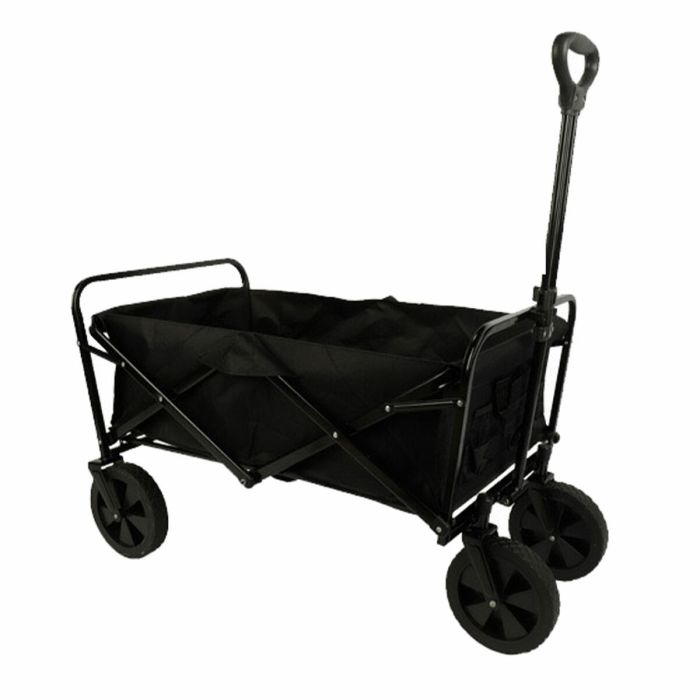 Marbueno Chariot Pliable Multiusages Acier 150 KG Noir Jardin, Plage, Camping 86X50X59 cm 0 Marbueno Chariot Pliable Multiusages Acier 150 KG Noir Jardin, Plage, Camping 86X50X59 cm 0