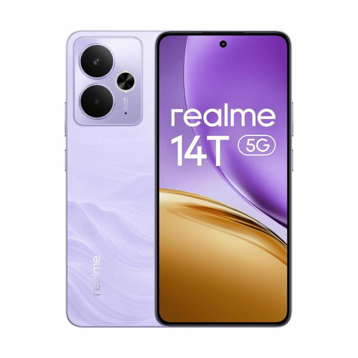 Smartphone Realme 14T 6,7" MediaTek 8 GB 256 GB Pourpre 12 Smartphone Realme 14T 6,7" MediaTek 8 GB 256 GB Pourpre 12