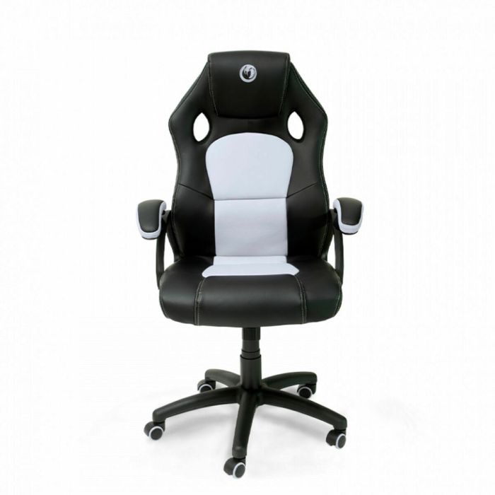 Chaise de jeu Nacon PCCH-310WHITE Blanc Noir Noir/Blanc