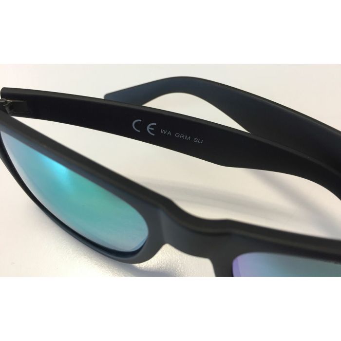 Lunettes de soleil Unisexe Eagle WAVE Noir Miroir 7