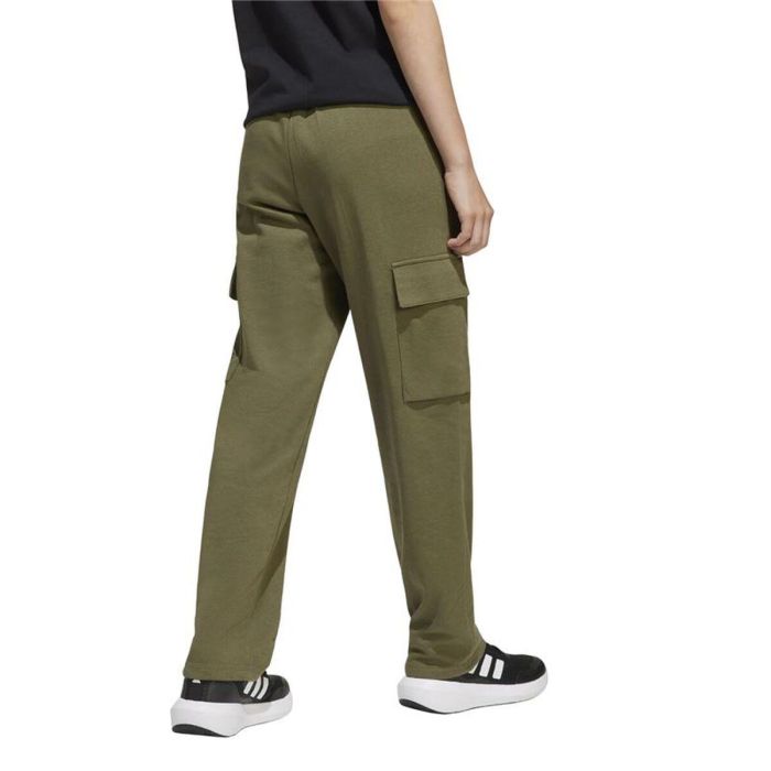 Pantalon de Sport pour Enfant Adidas Jg Lin French Terry Olive 2 Pantalon de Sport pour Enfant Adidas Jg Lin French Terry Olive 2