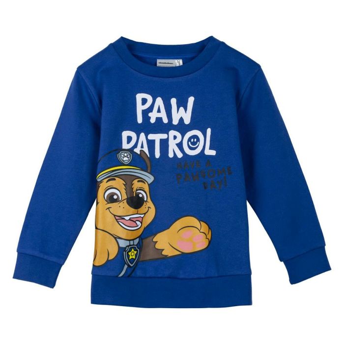 Sweat sans capuche enfant The Paw Patrol Bleu 0 Sweat sans capuche enfant The Paw Patrol Bleu 0