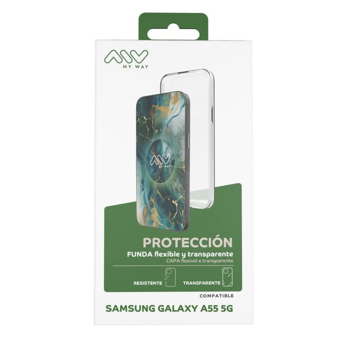 Protection pour téléphone portable Myway Galaxy A55 5G 3