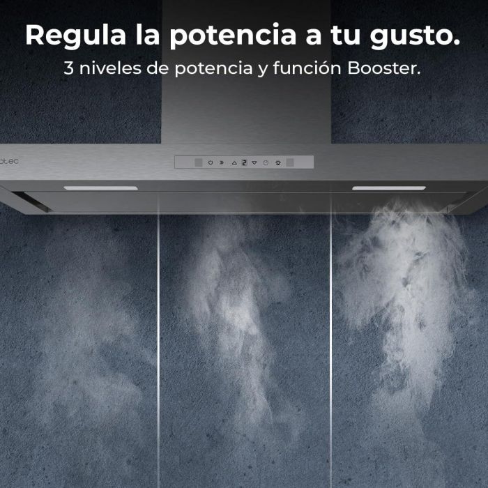 Hotte Conventionnelle Cecotec Bolero Flux TT 908000 Slim 90 cm Blanc A++ 3 vitesses 17