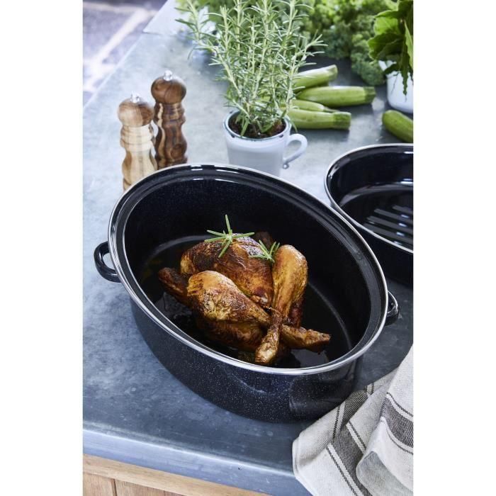 Cocotte roaster 42 cm avec couvercle 1 Cocotte roaster 42 cm avec couvercle 1