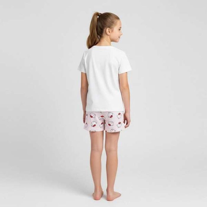 Pyjama Enfant Hello Kitty Blanc