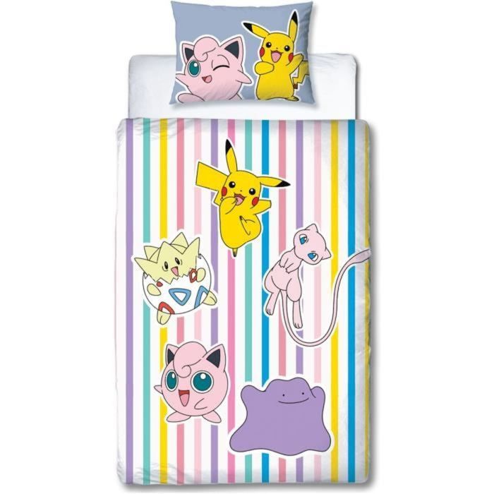 Parure de couette Pokémon 25 x 4 x 30 cm Multicouleur Lit 2 persones 2 Pièces 3 Parure de couette Pokémon 25 x 4 x 30 cm Multicouleur Lit 2 persones 2 Pièces 3