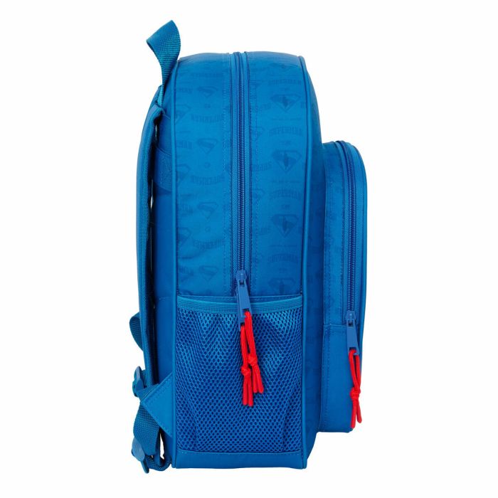 Cartable Superman Bleu 32 x 38 x 12 cm 1