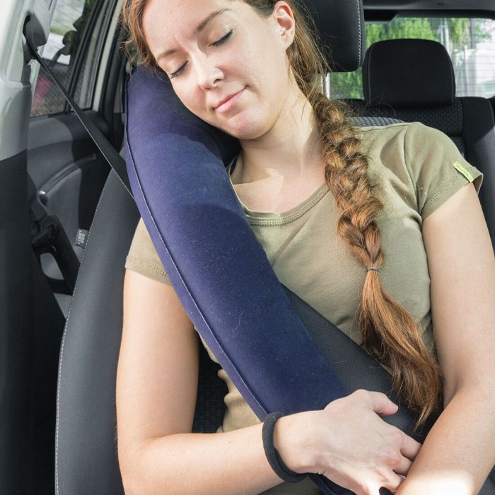 Oreiller de Voyage Gonflable avec Support pour Sièges Restel InnovaGoods 4 Oreiller de Voyage Gonflable avec Support pour Sièges Restel InnovaGoods 4