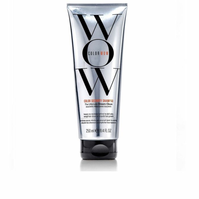 Color Wow Shampoing Color Security pour Cheveux Colorés, Fins et Extensions - Nettoyant Incontournable - 250 ml