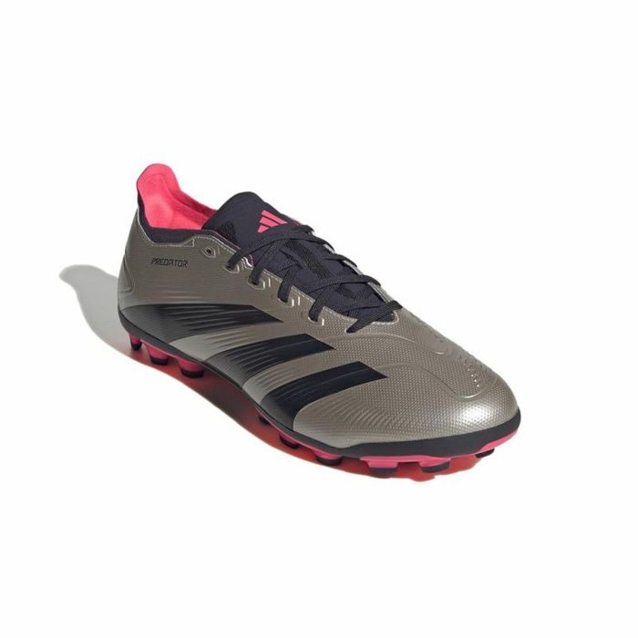 Chaussures de Football pour Adultes Adidas Predator League 2g Gris foncé 3 Chaussures de Football pour Adultes Adidas Predator League 2g Gris foncé 3