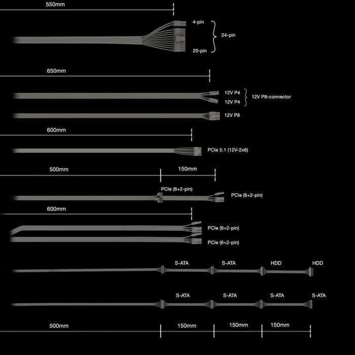 Bloc d’Alimentation Be Quiet! BP028EU ATX 1000 W 80 Plus Gold 7 Bloc d’Alimentation Be Quiet! BP028EU ATX 1000 W 80 Plus Gold 7