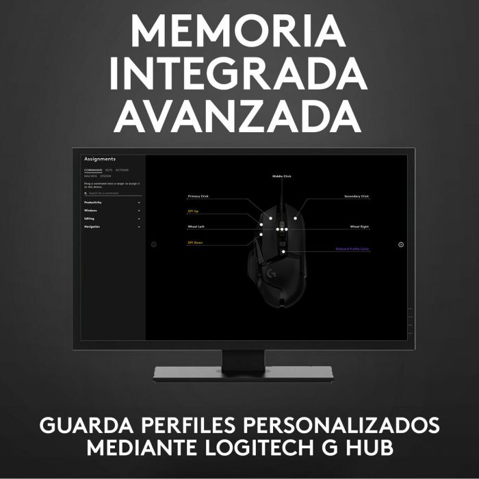 Souris Logitech 910-005471 Noir 16000 dpi 25600 dpi 60