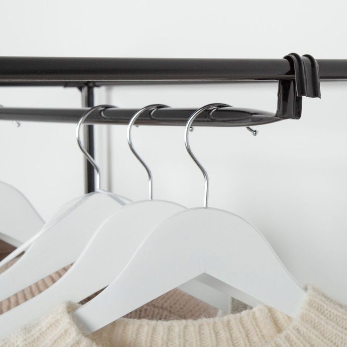 Organisateur de Vêtements et de Chaussures Max Home Gris foncé 70 X 148 X 44 CM 4 Unités 1