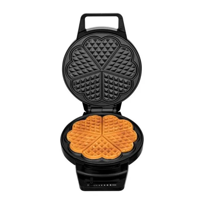 SENCOR SWF1010BK Gaufrier 1000W Noir avec Thermostat Réglable - Compact (27x11.8x8.5 cm, 1.6 kg) SENCOR SWF1010BK Gaufrier 1000W Noir avec Thermostat Réglable - Compact (27x11.8x8.5 cm, 1.6 kg)