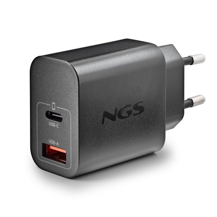 Chargeur d'ordinateur portable NGS ERA20WBLACK 20 W Noir 3