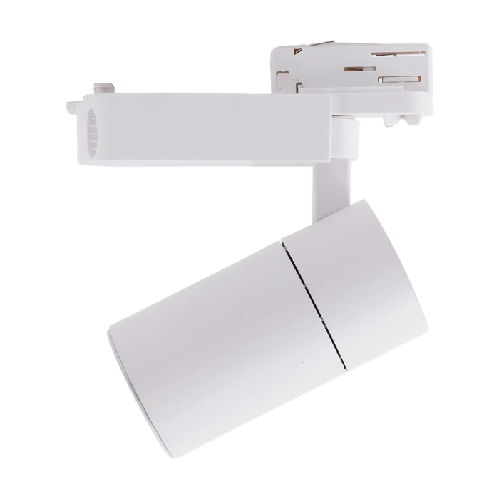 Foco de Carril LED 30W 2527Lm CRI90 2700K Trifásico 40.000H Antideslumbrante HO-FC-3F-30W-AD-W-WW 2