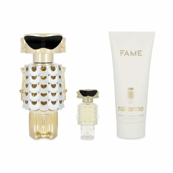 Set de Parfum Femme Paco Rabanne FAME EDP 3 Pièces 0 Set de Parfum Femme Paco Rabanne FAME EDP 3 Pièces 0