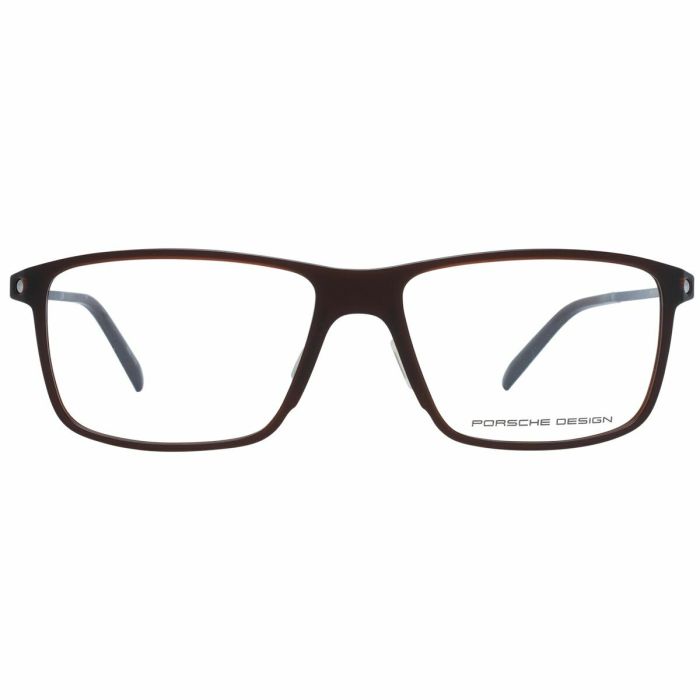 Monture de Lunettes Homme Porsche Design P8336-56E Marron ø 56 mm 9