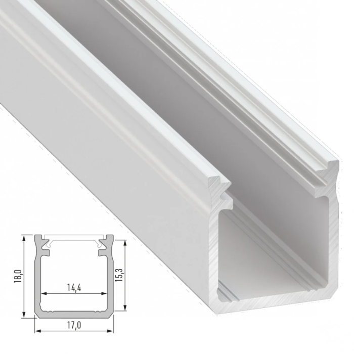 Profil Aluminium Type Y 2,02M 1