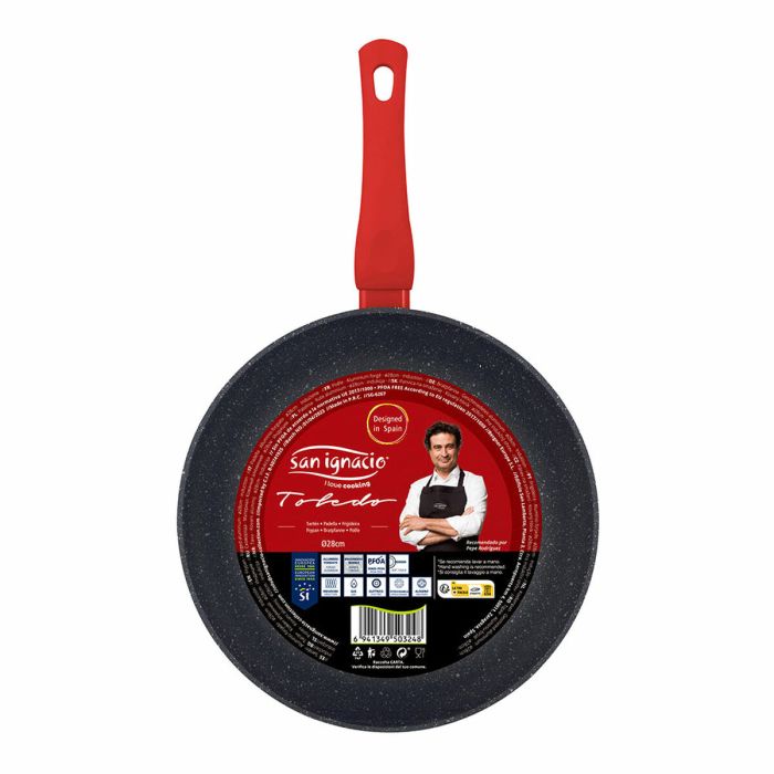 Poêle San Ignacio Toledo SG-6287 Ø 28 cm Noir Aluminium 1