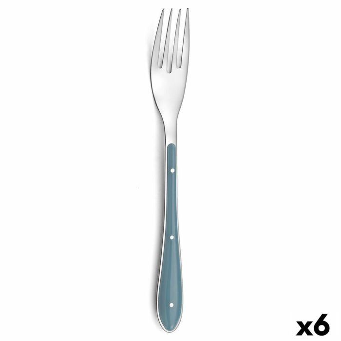 Fourchette Amefa Bistro Métal Bicolore 20,7 cm (Pack 6x) 1