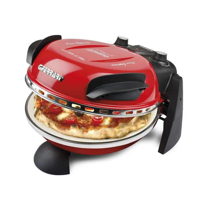 Appareil à Pizza Électrique G3Ferrari G1000602 Rouge 1200 W 0 Appareil à Pizza Électrique G3Ferrari G1000602 Rouge 1200 W 0