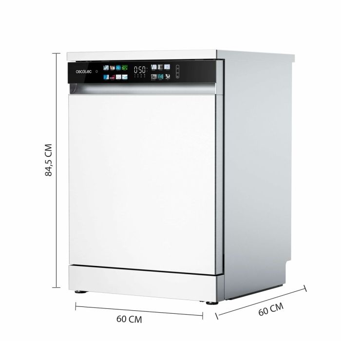 Lave-vaisselle Cecotec Bolero Aguazero 6210 D 60 cm Blanc 10