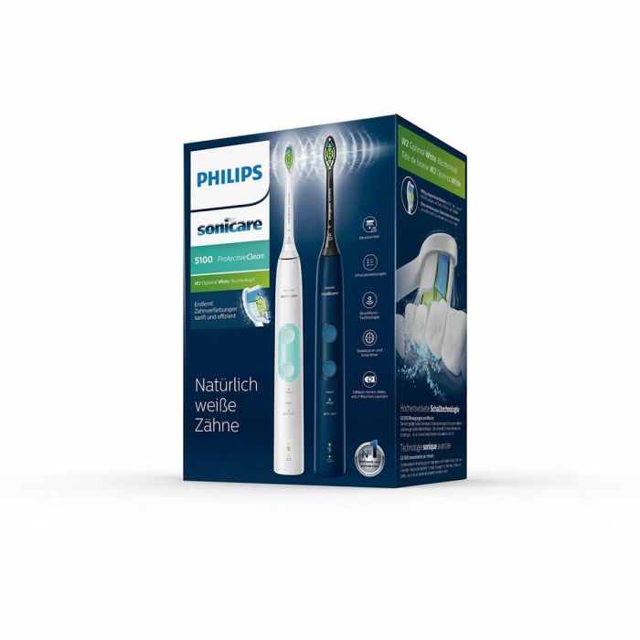 Brosse à dents électrique Philips Sonicare ProtectiveClean 5100 (2 Unités) 1