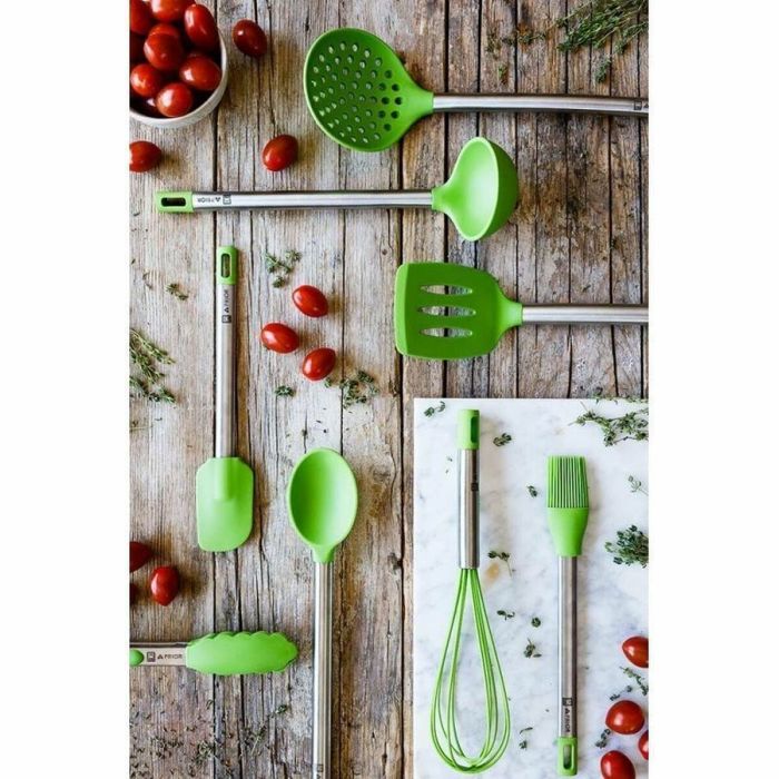 Spatule à gâteau BRA A197006 Vert Métal Acier inoxydable 1