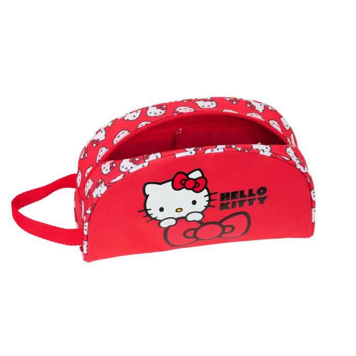 Nécessaire de Voyage Hello Kitty Iconic Blanc Rouge 26 x 16 x 9 cm 3