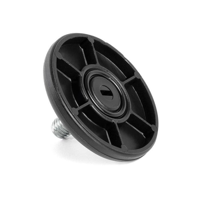 Pie Nivelador Toni Ø50 M8X18 Negro Herrajes Alk 2