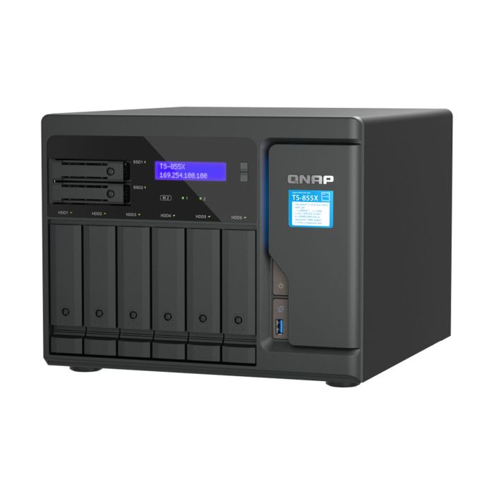 Stockage réseau Qnap TS-855X-8G Noir 4 Stockage réseau Qnap TS-855X-8G Noir 4