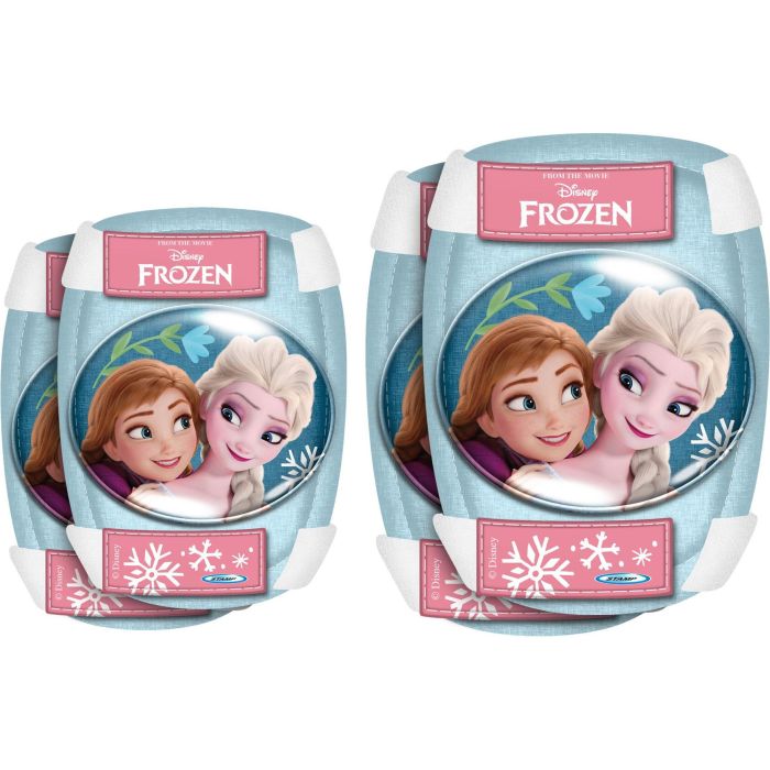 Set casque et coudieres / genouilleres - LA REINE DES NEIGES - RN246507 - 50 / 56 cm 2 Set casque et coudieres / genouilleres - LA REINE DES NEIGES - RN246507 - 50 / 56 cm 2