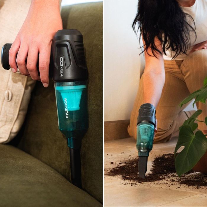 Aspirateur à main Cecotec Rockstar Micro Hand 80 W 4 Aspirateur à main Cecotec Rockstar Micro Hand 80 W 4