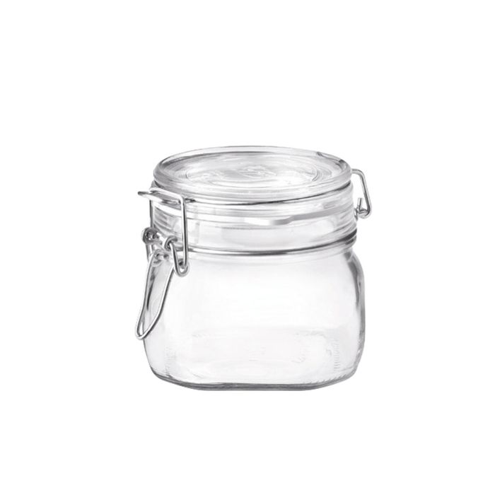 Pot en verre Bormioli Rocco Fido Transparent (6 Unités) 2 Pot en verre Bormioli Rocco Fido Transparent (6 Unités) 2