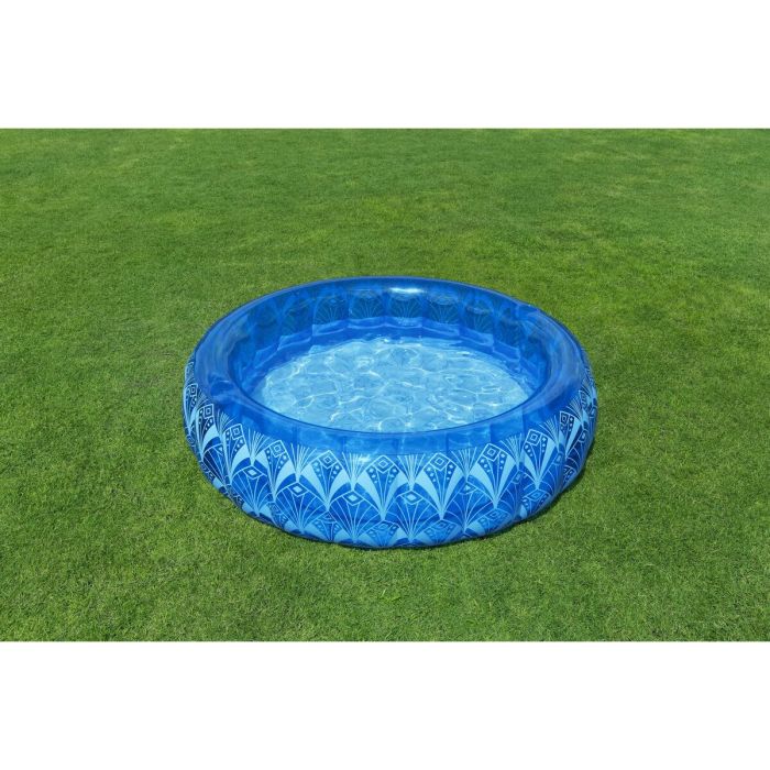 Bestway Piscine Gonflable Extra Résistante Bleue Boho 168x53 cm +6 Ans Jardin 54479 1