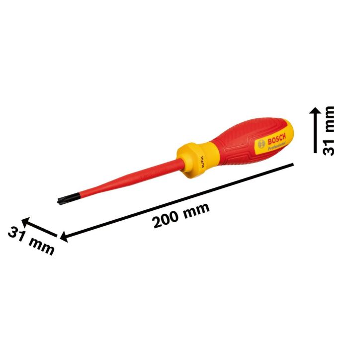 Tournevis d'électricien BOSCH pH 30 x 125 mm 3 Tournevis d'électricien BOSCH pH 30 x 125 mm 3