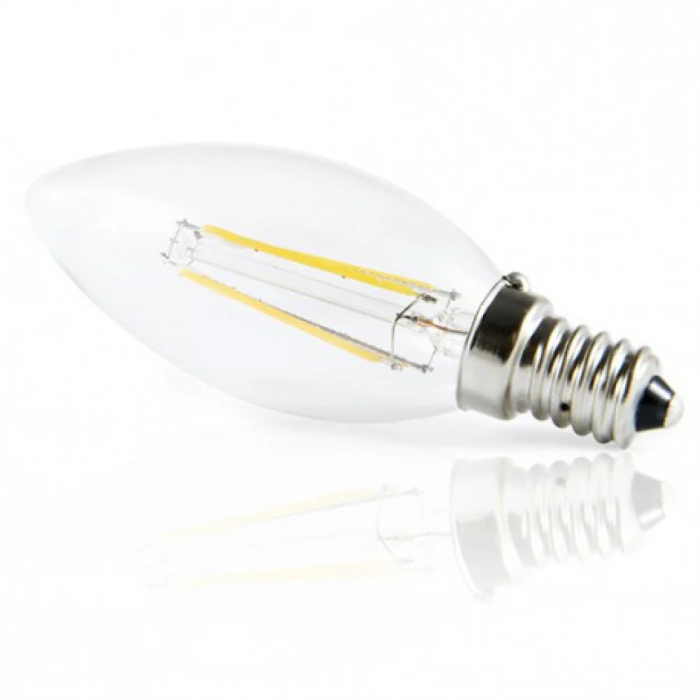 JTX Ampoule LED E14 Filament 4W 270Lm 2700K Blanc Chaud Durée de vie 40.000H JTX-J14DHA42-WW-EP06 2