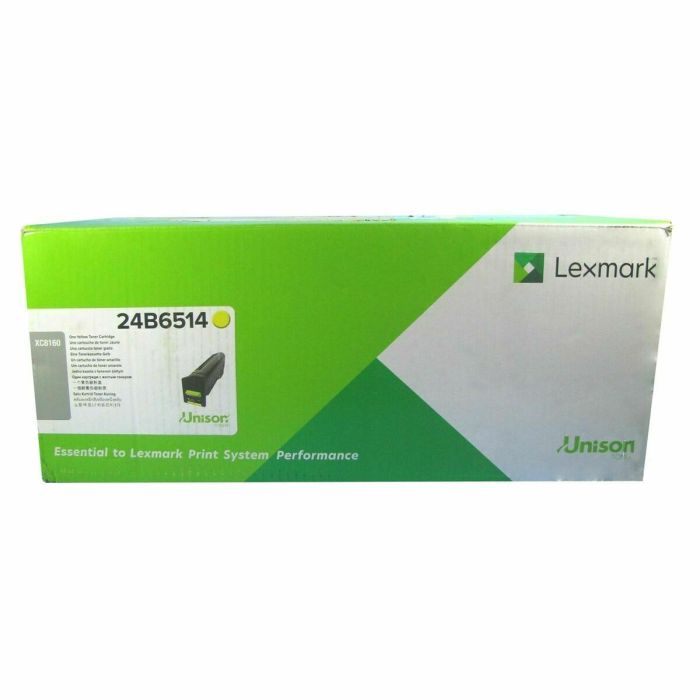 Toner original Lexmark XC8160, 8163 Jaune 1 Toner original Lexmark XC8160, 8163 Jaune 1